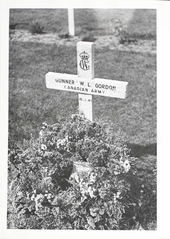 Temporary grave marker