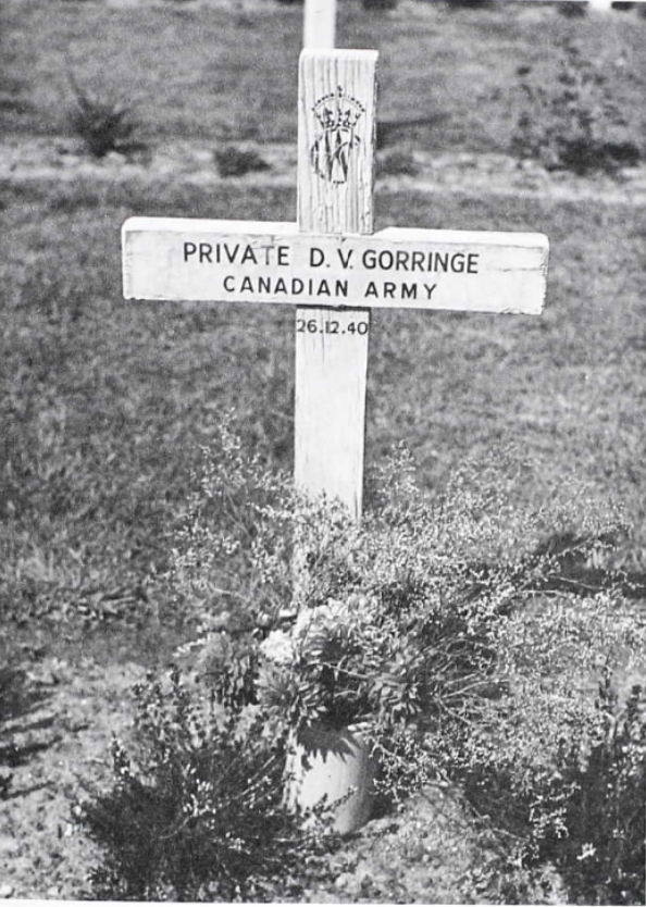 Temporary Grave Marker