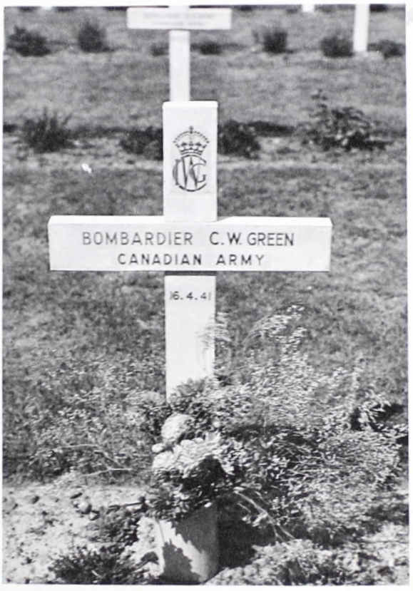 Temporary grave marker