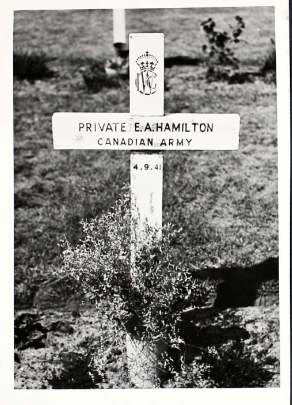 Temporary grave marker