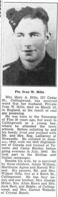 Newspaper clipping