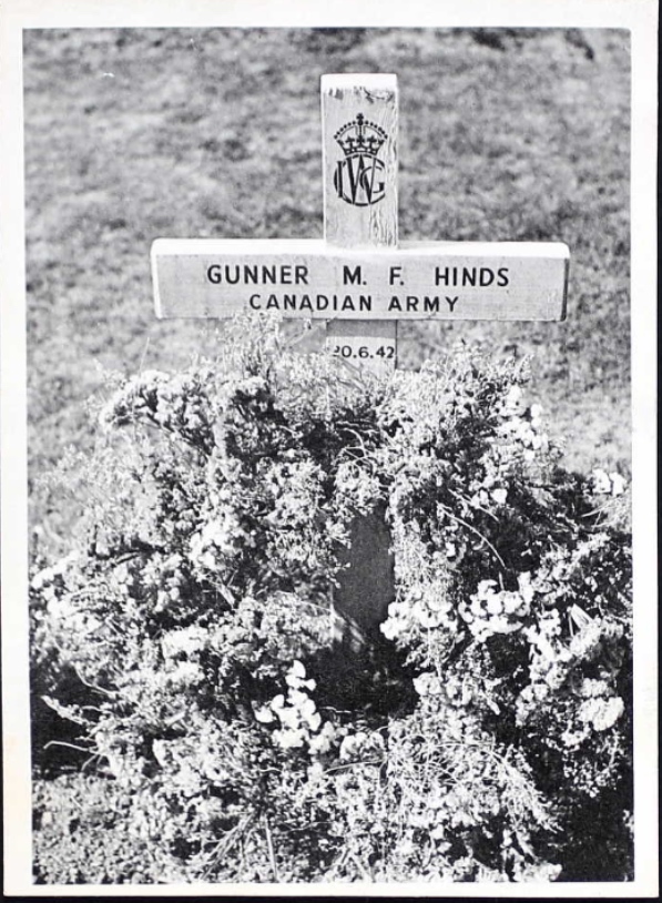 Temporary grave marker