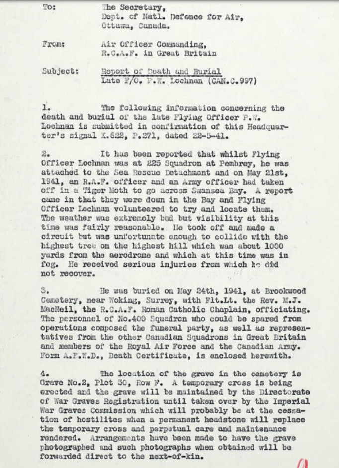 Circumstances of death registers