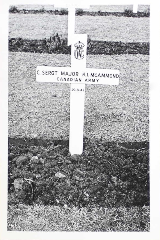 Temporary grave marker