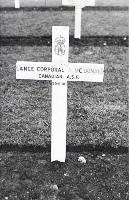 Temporary Grave Marker