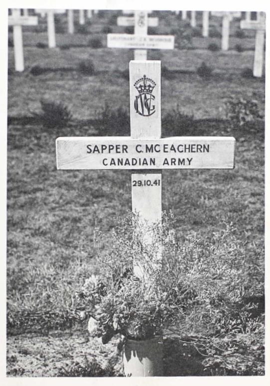 Temporary Grave Marker