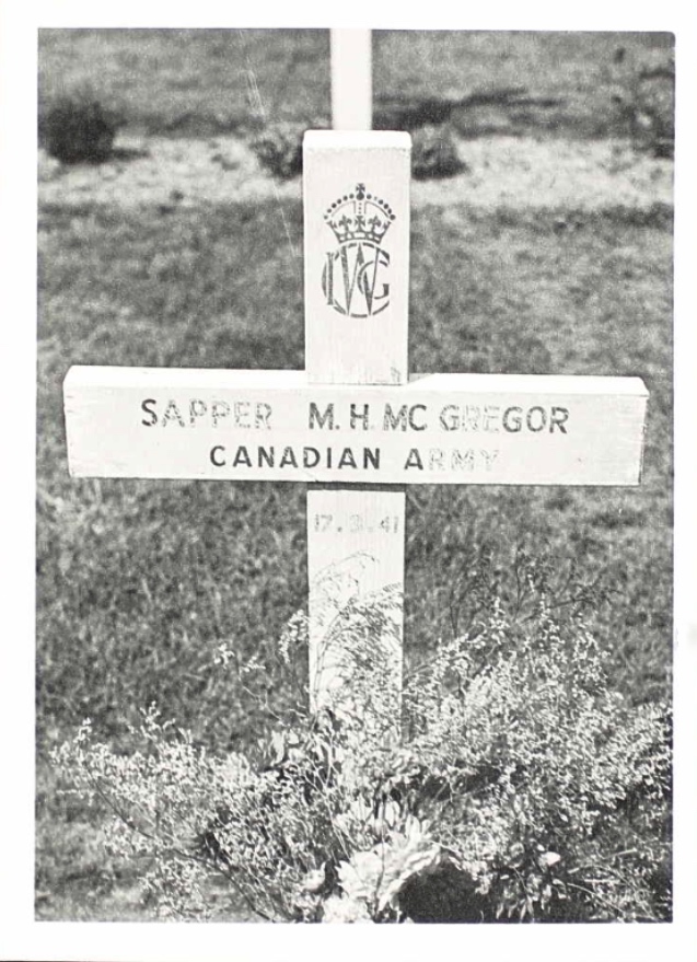 Temporary Grave Marker