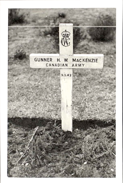 Temporary grave marker