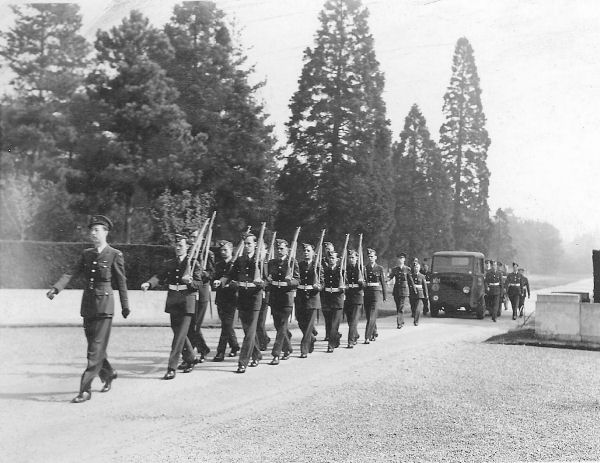 Funeral on April 24, 1945