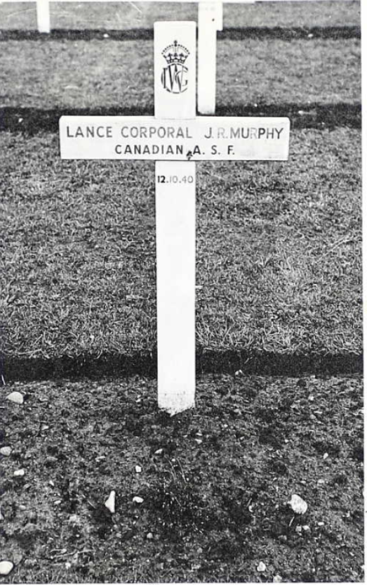 Temporary Grave Marker