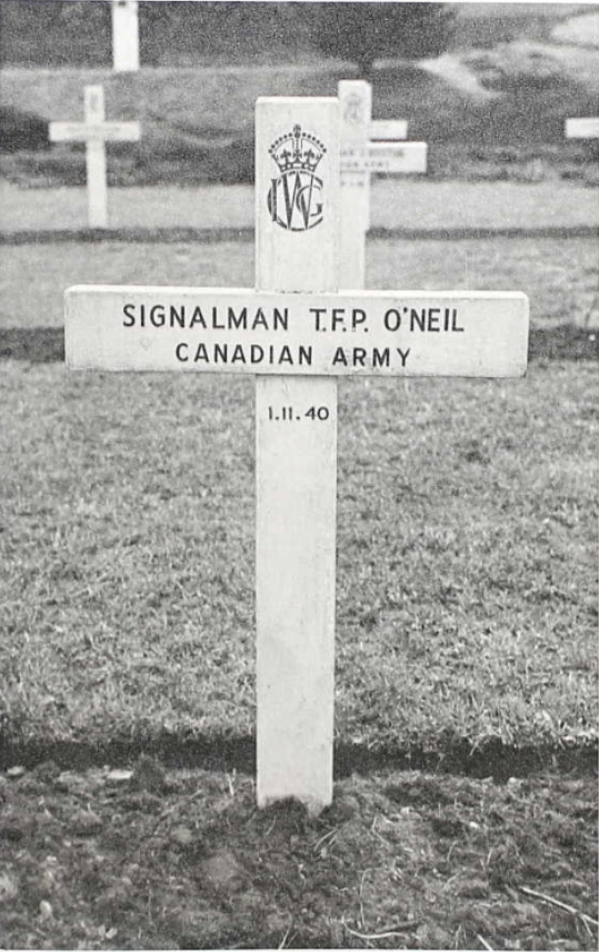 Temporary Grave Marker