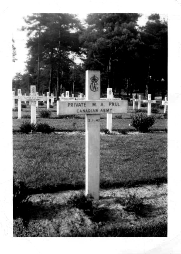 Temporary grave marker