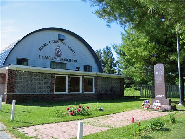 Lt Algie V. C. Royal Canadian Legion, Branch 449