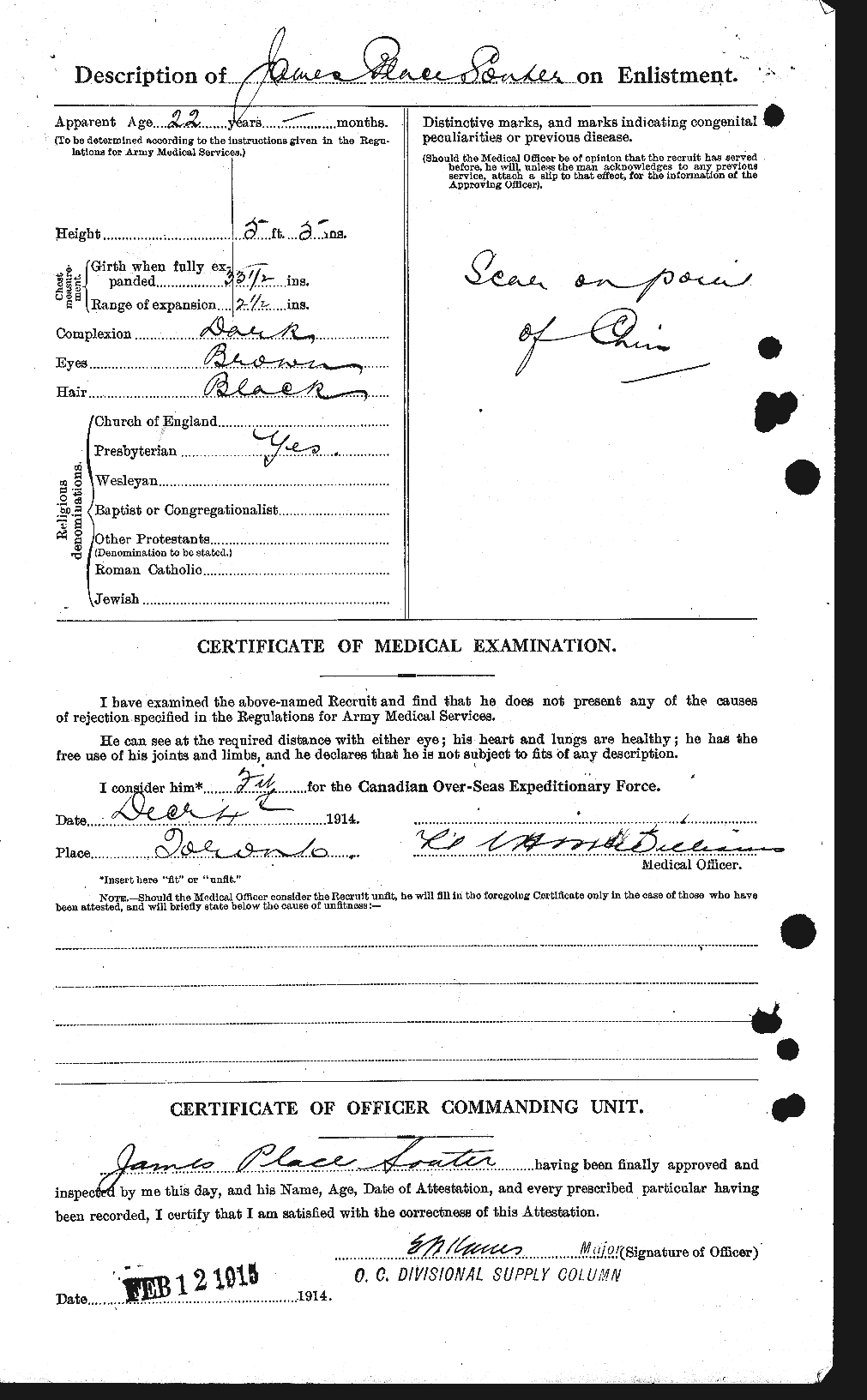 Photo of JAMES PLACE SOUTER