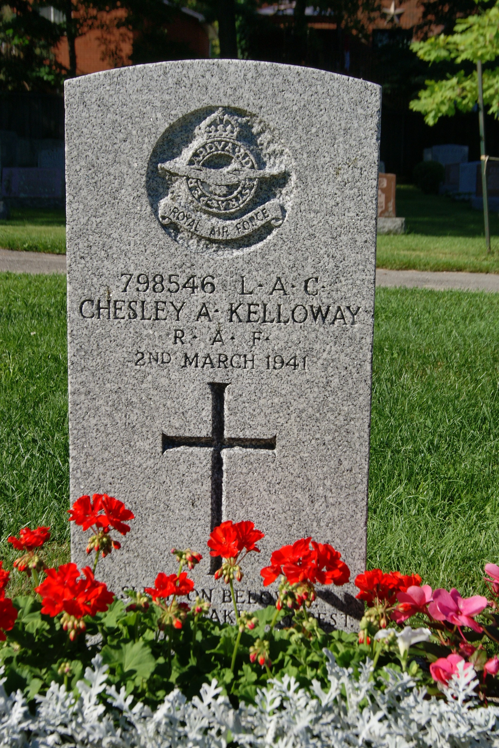 Grave marker