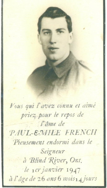 Photo of Paul Emile French