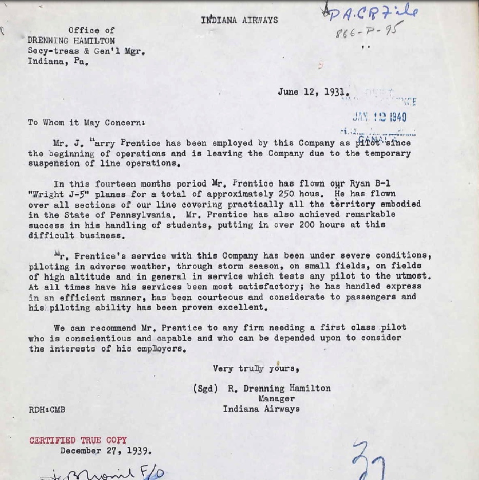 Letter of recommendation