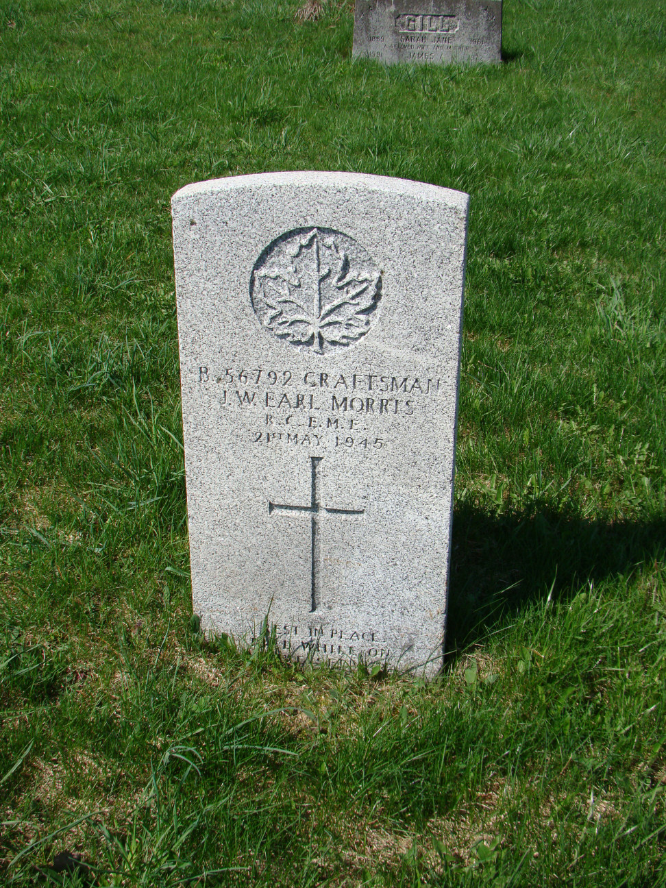 Grave marker