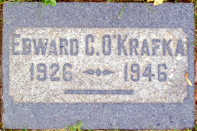 Grave marker