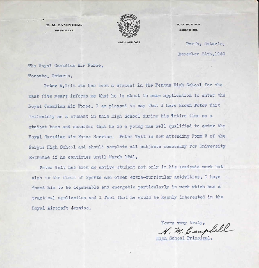 Letter of recommendation