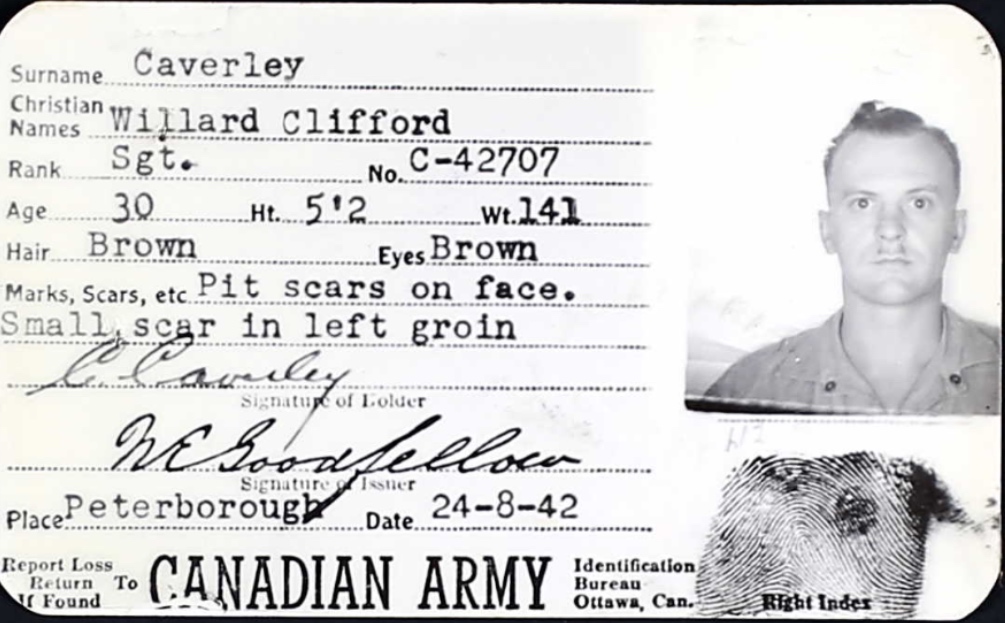 Photo of Willard Clifford Caverley