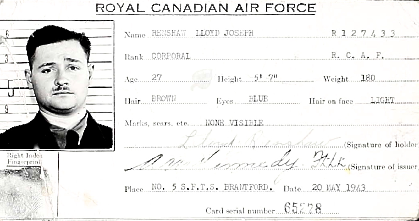 Photo of LLOYD JOSEPH RENSHAW