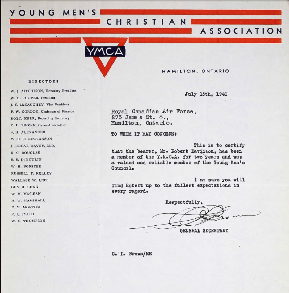 Letter of recommendation