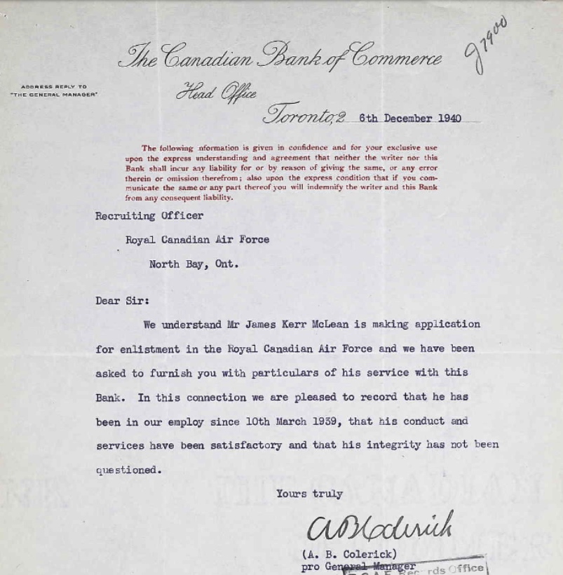 Letter of recommendation