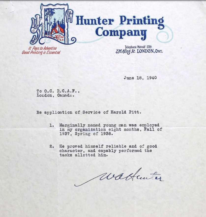 Letter of recommendation