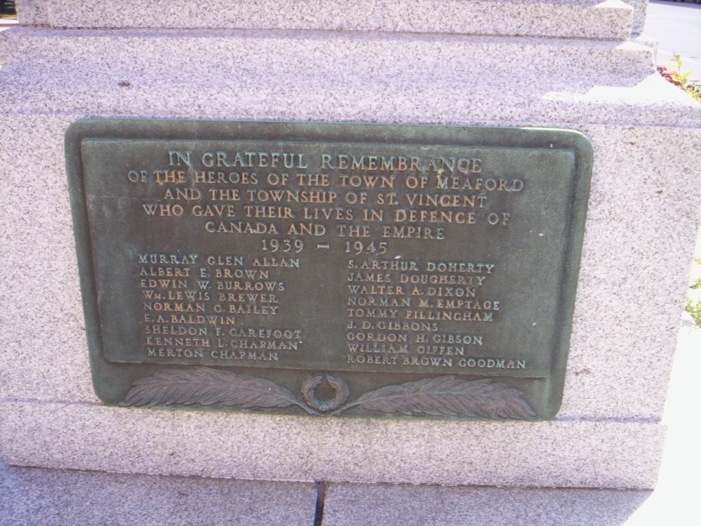 Memorial Plaque