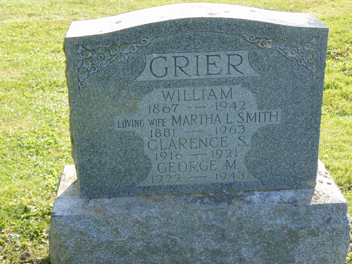 Grave marker