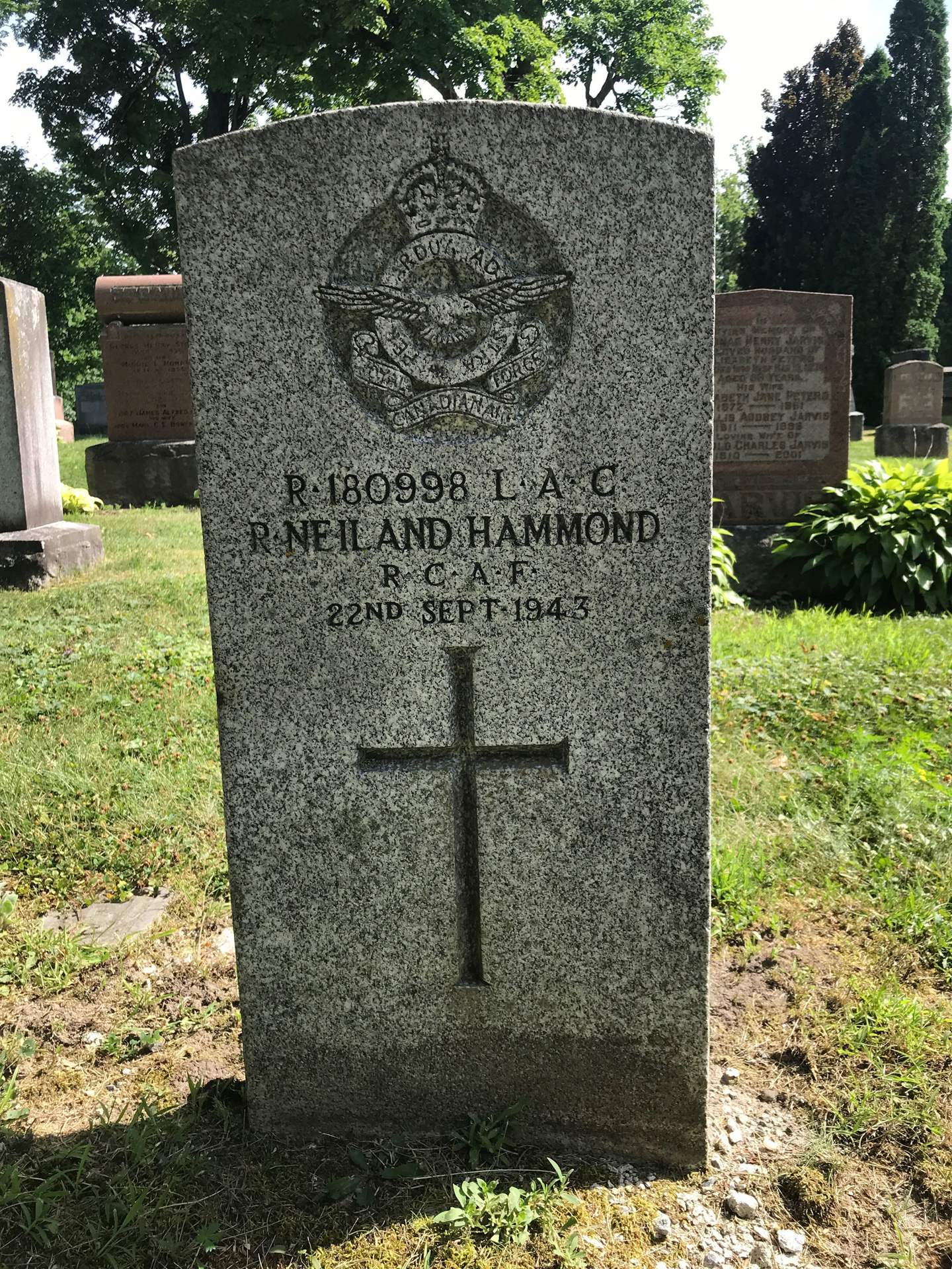 Grave marker
