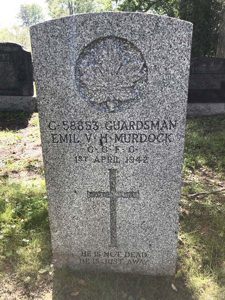 Grave marker