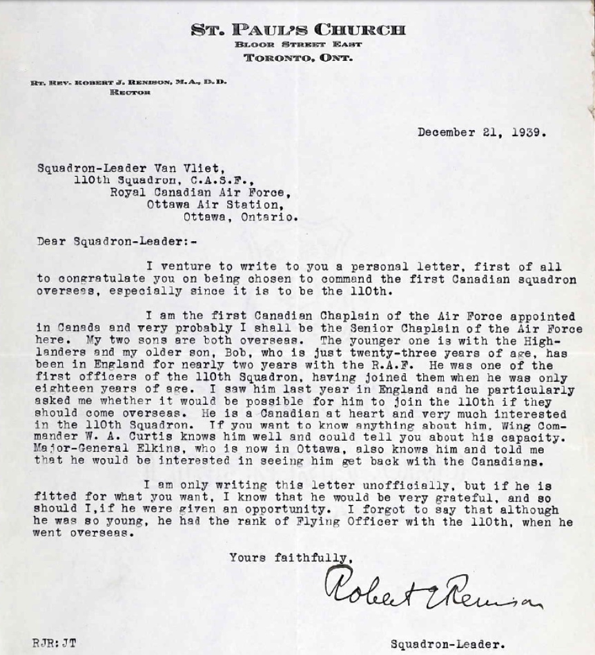 Letter of recommendation