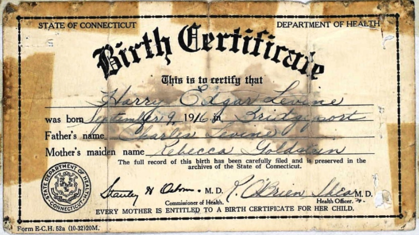 Birth certificate