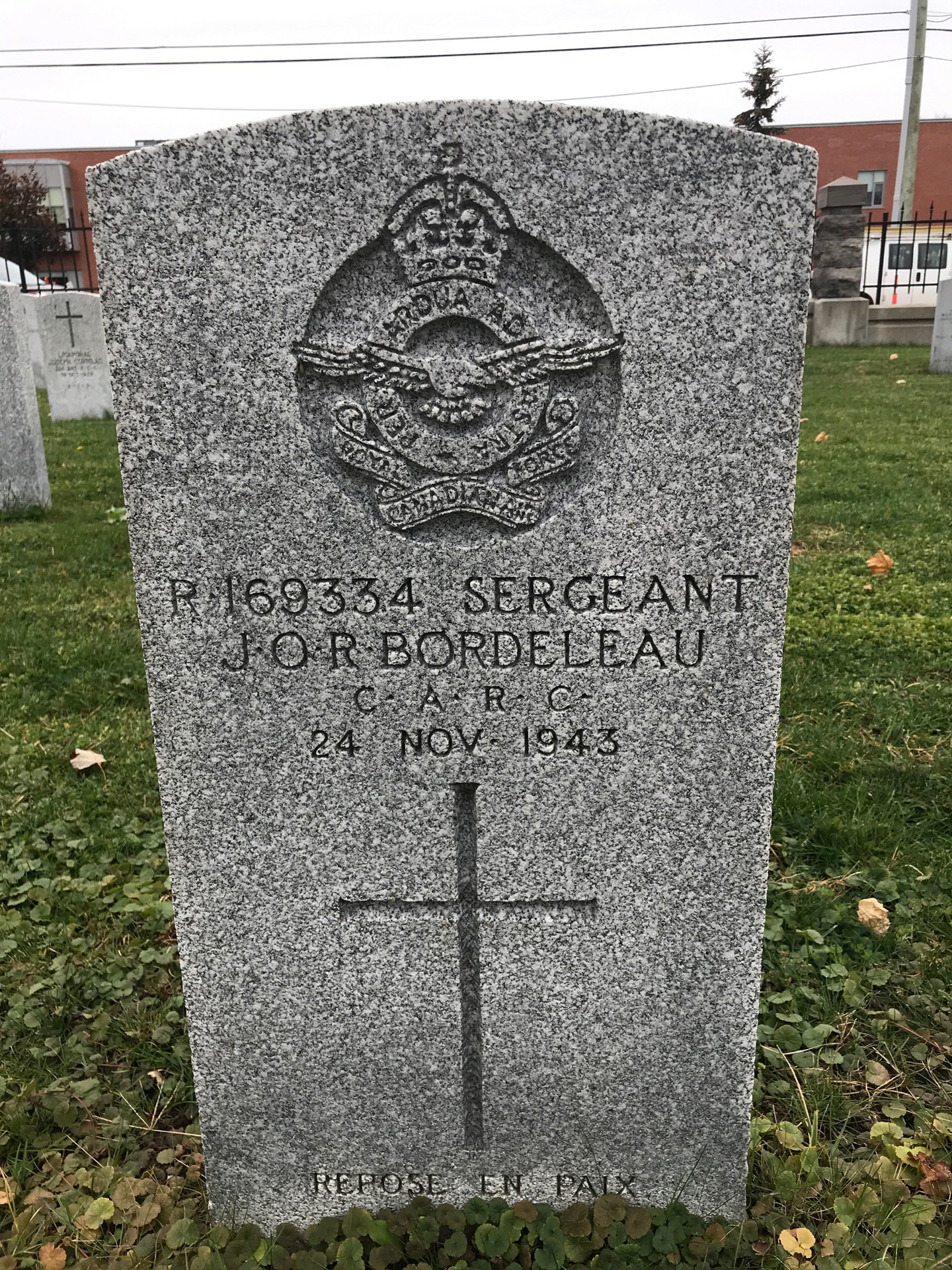 Grave marker