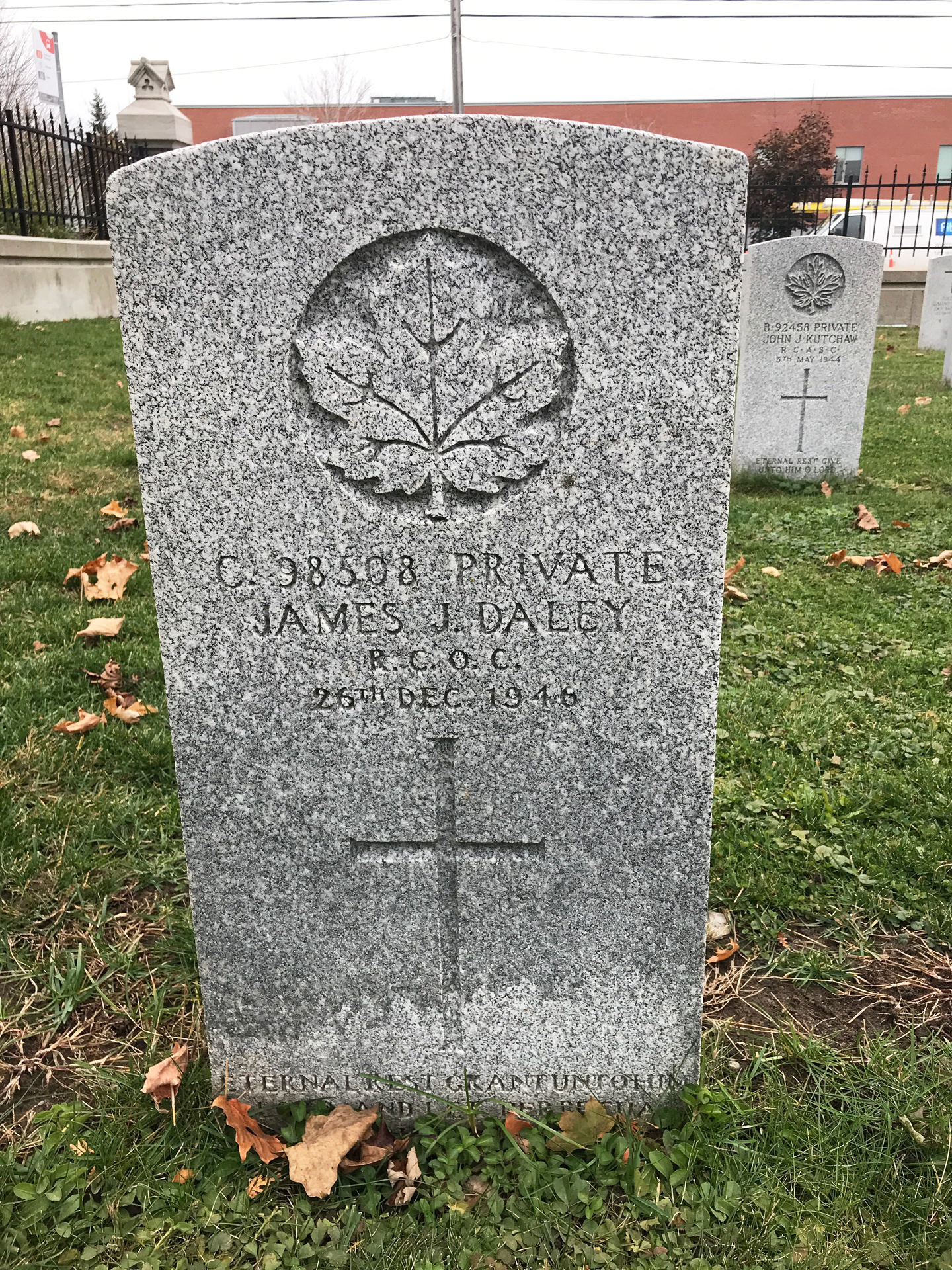 Grave marker