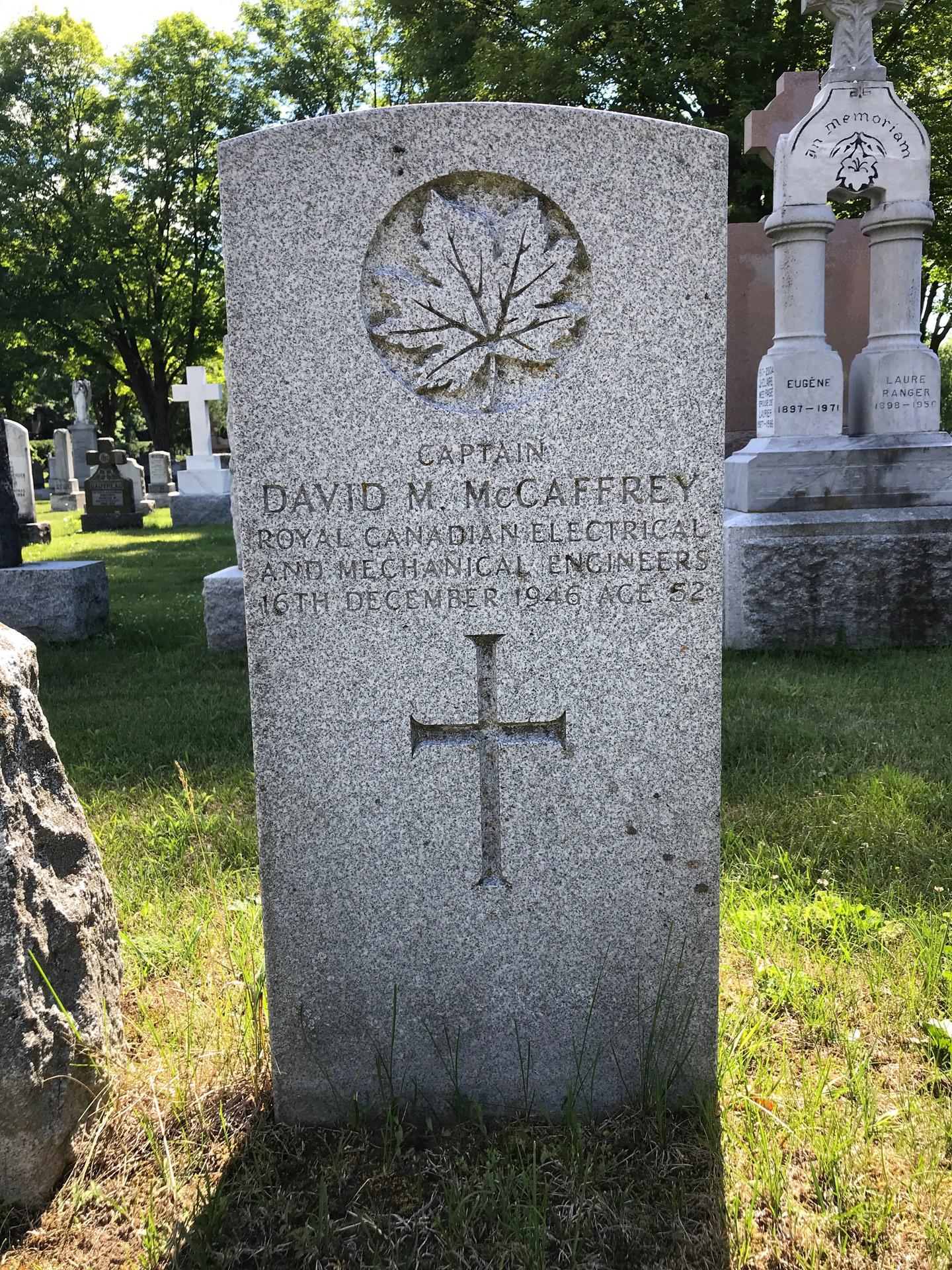 Grave marker