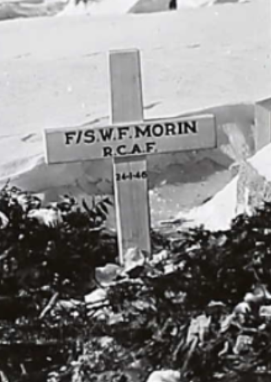 Temporary grave marker
