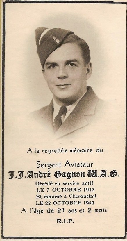 Photo of Joseph Jean Andre Gagnon