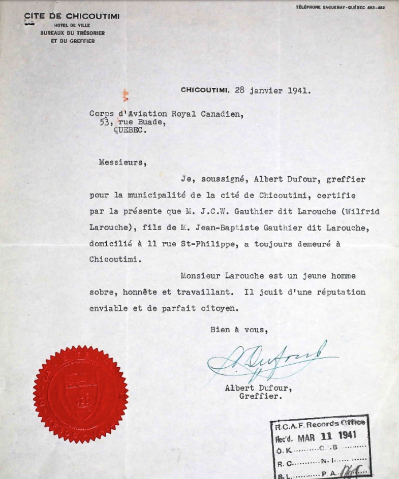 Letter of Recommendation