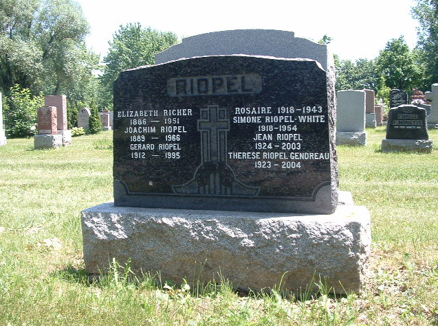Grave marker