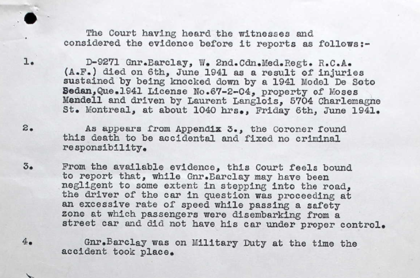 Circumstances of death registers