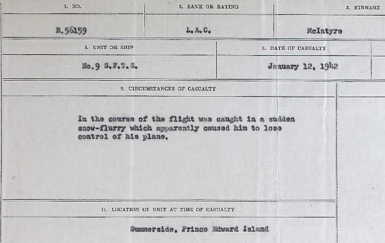 Circumstances of death registers