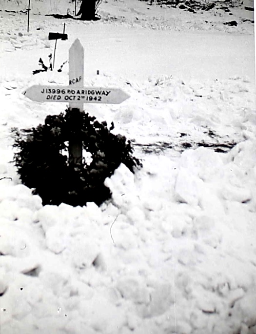Temporary grave marker
