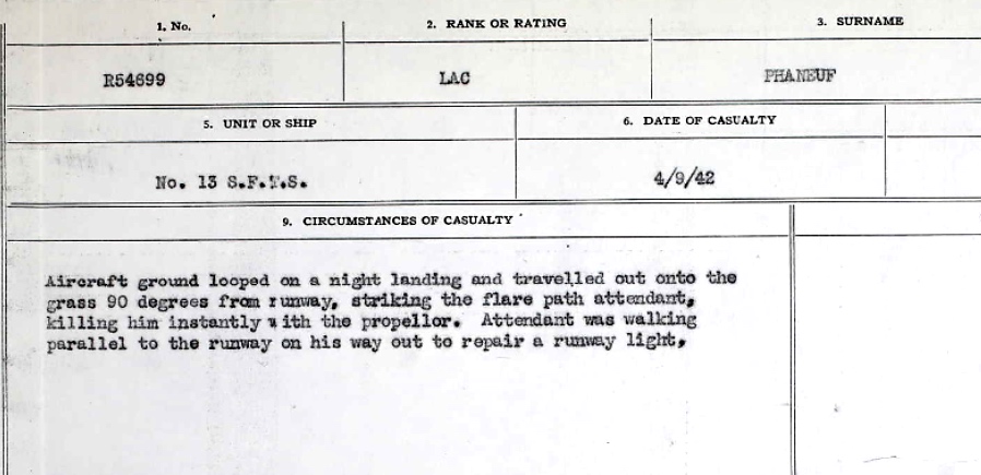 Circumstances of death registers