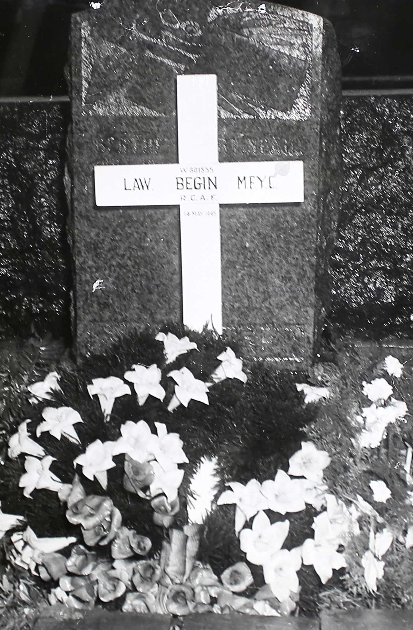 Temporary Grave Marker