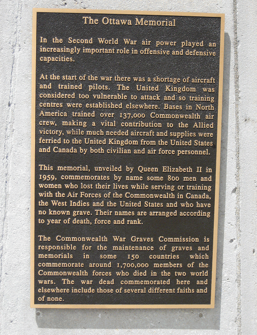 Ottawa Memorial Panel