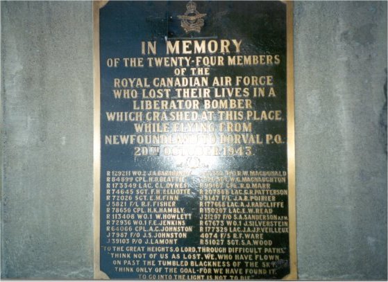 Close-Up of Memorial Plaque
