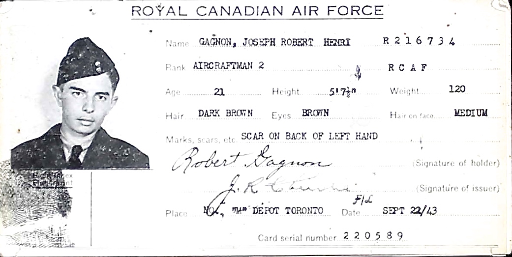 Photo of JOSEPH ROBERT HENRI GAGNON